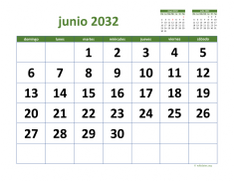 calendario junio 2032 03