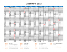 Calendario de México del 2032 08