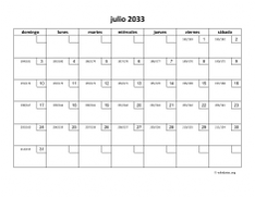 calendario julio 2033 01