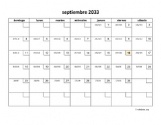 calendario septiembre 2033 01
