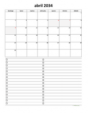 calendario abril 2034 07
