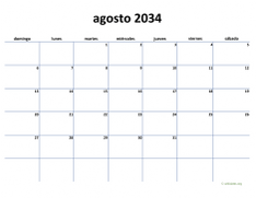 calendario agosto 2034 04