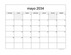 calendario mayo 2034 05