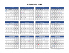 Calendario de México del 2034 04
