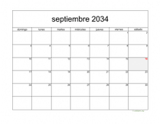 calendario septiembre 2034 05