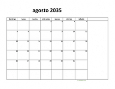 calendario agosto 2035 08
