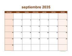 calendario septiembre 2035 06