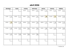 calendario abril 2036 01