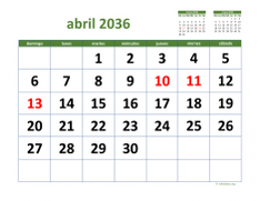 calendario abril 2036 03