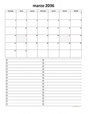 calendario marzo 2036 07