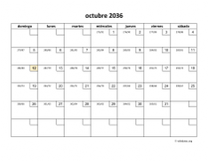 calendario octubre 2036 01