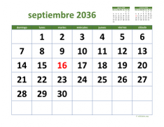 calendario septiembre 2036 03