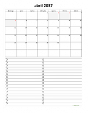calendario abril 2037 07