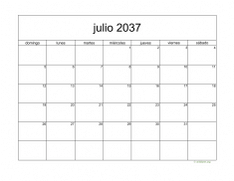 calendario julio 2037 05