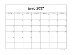calendario junio 2037 05