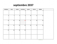 calendario septiembre 2037 08