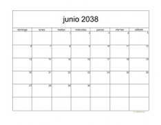 calendario junio 2038 05