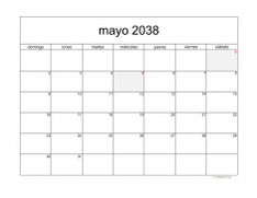 calendario mayo 2038 05