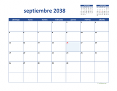calendario septiembre 2038 02