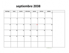 calendario septiembre 2038 08