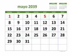 calendario mayo 2039 03