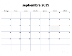 calendario septiembre 2039 04