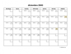calendario diciembre 2043 01