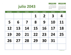 calendario julio 2043 03