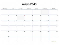 calendario mayo 2043 04