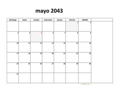 calendario mayo 2043 08
