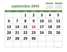 calendario septiembre 2043 03