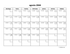 calendario agosto 2044 01