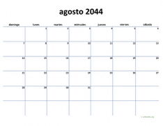 calendario agosto 2044 04