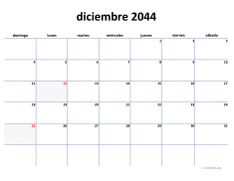 calendario diciembre 2044 04