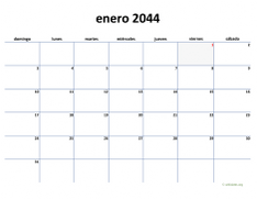 calendario enero 2044 04
