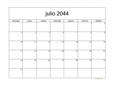 calendario julio 2044 05