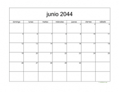 calendario junio 2044 05