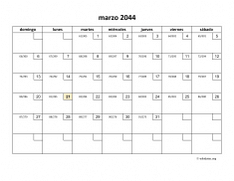 calendario marzo 2044 01