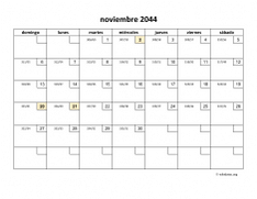 calendario noviembre 2044 01
