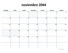 calendario noviembre 2044 04
