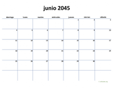 calendario junio 2045 04