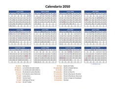 Calendario de México del 2050 05
