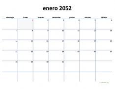calendario mensual 2052 04