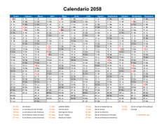 Calendario de México del 2058 08