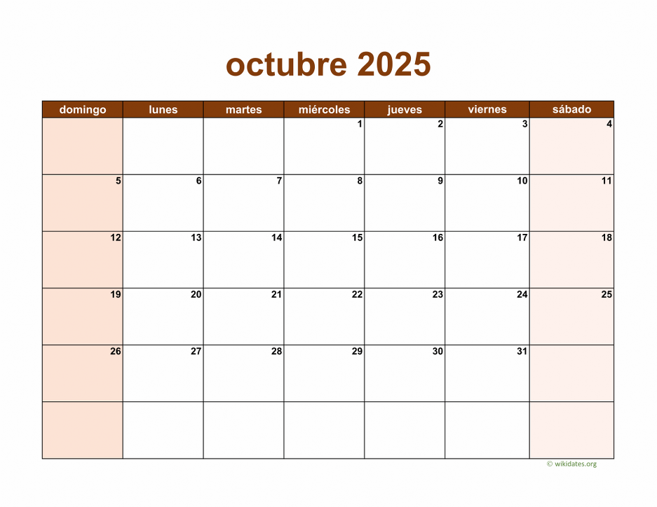 calendario-octubre-2025-de-m-xico-wikidates
