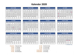 Kalender 2020 Niederlande 05