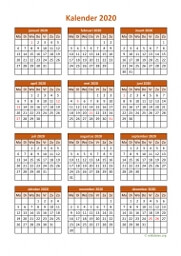 Kalender 2020 Niederlande 06