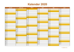 Kalender 2020 Niederlande 09