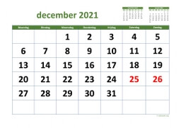 Kalender December 2021 Niederlande 03