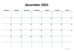 Kalender December 2021 Niederlande 04